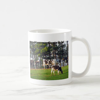 Wisconsin Cow's Rule Coffee Mug