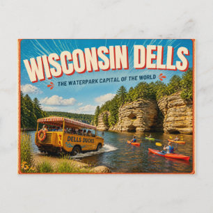 Wisconsin Dells Ducks Wisconsin Postcard