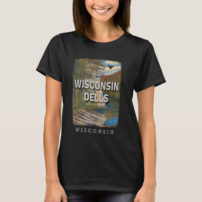 Wisconsin Dells Wisconsin Natural Splendour the De T-Shirt (Front)