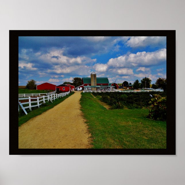 Wisconsin Farm Poster (Front)