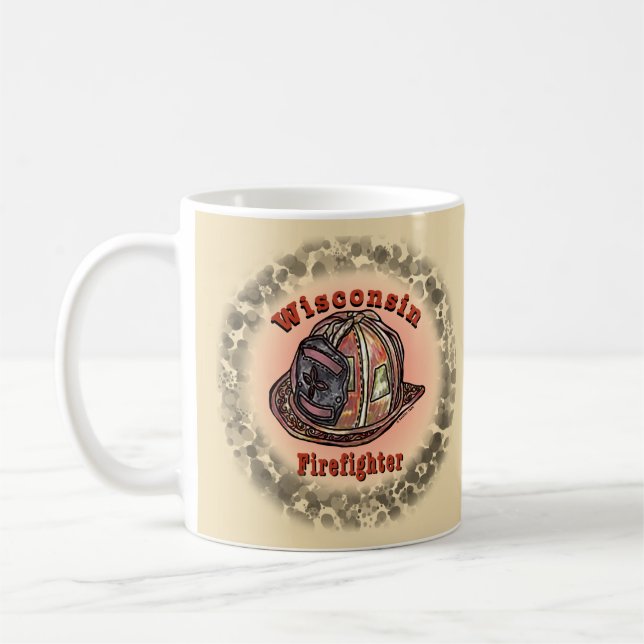 Wisconsin Firefighter  mug (Left)