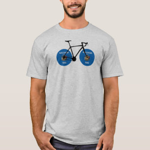 Wisconsin Flag Cycling T-Shirt