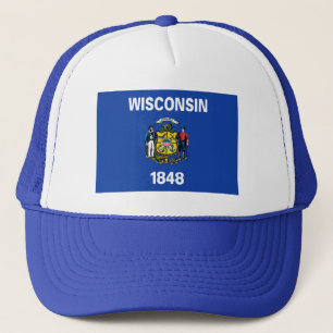 Wisconsin Flag Hat
