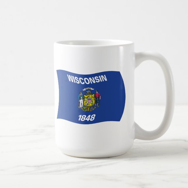 Wisconsin Flag Mug (Right)