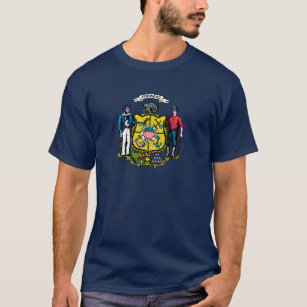 Wisconsin Flag Theme 00 T-Shirt