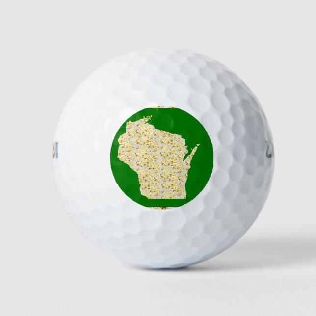 WISCONSIN GOLF BALLS (Front)