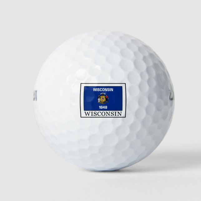 Wisconsin Golf Balls (Front)