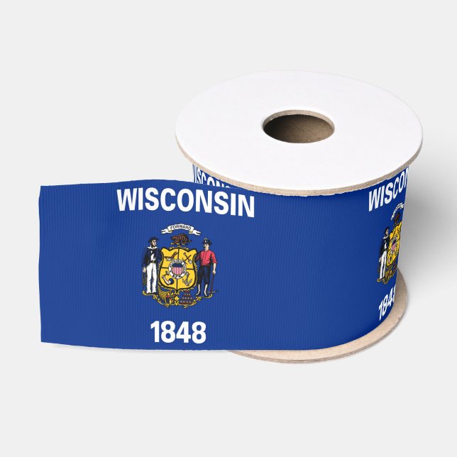 Wisconsin Grosgrain Ribbon (Spool)