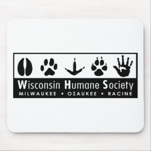 Wisconsin Humane Society Logo Mouse Mat