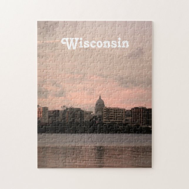 Wisconsin Jigsaw Puzzle (Vertical)