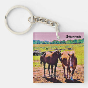 Wisconsin Key Ring