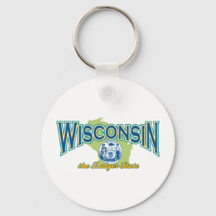 Wisconsin Key Ring