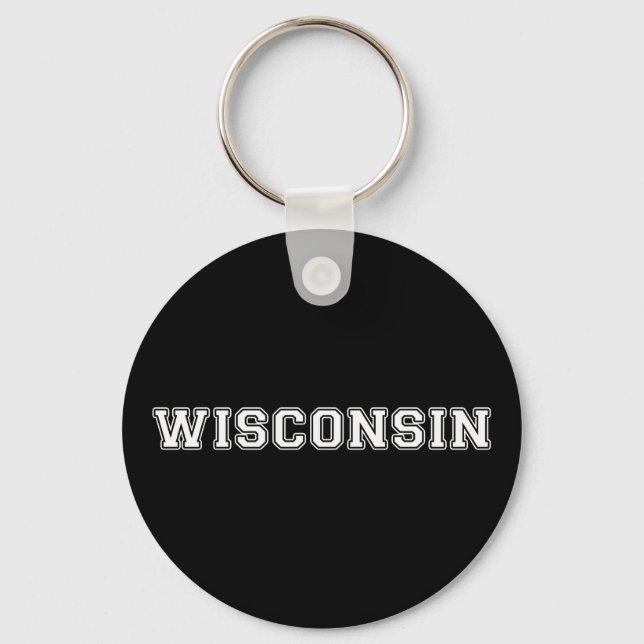 Wisconsin Key Ring (Front)