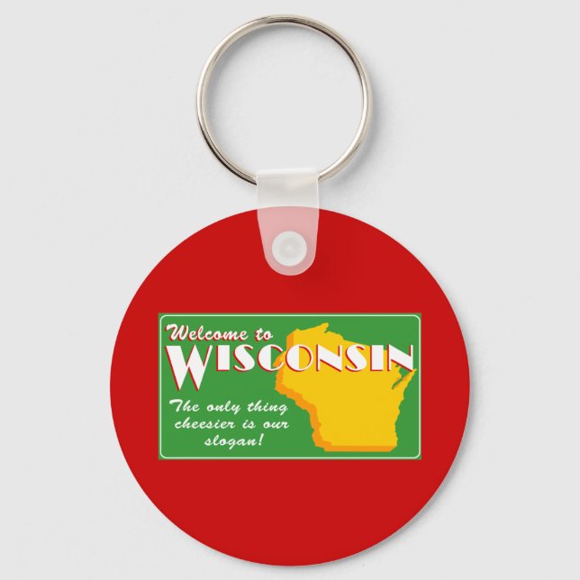Wisconsin Key Ring (Front)