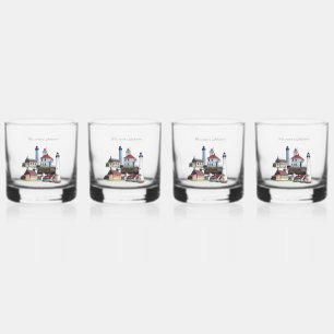 Wisconsin Lighthouses glass
