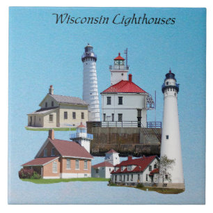 Wisconsin Lighthouses tile