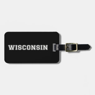 Wisconsin Luggage Tag