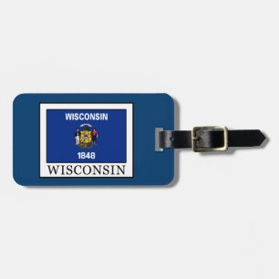 Wisconsin Luggage Tag