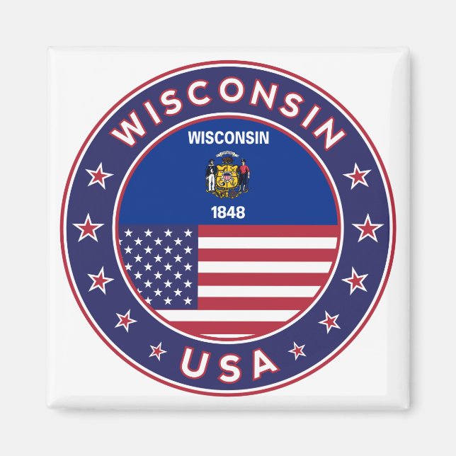 Wisconsin Magnet (Front)