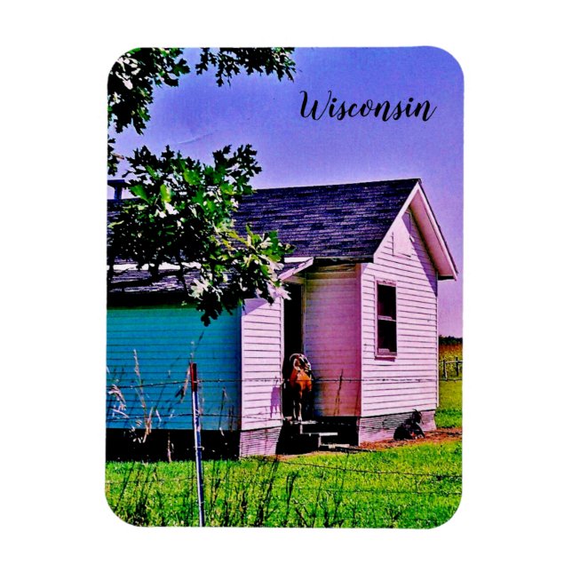 Wisconsin Magnet (Vertical)