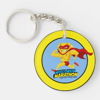 Wisconsin Marathon Post-Marathon Key Ring