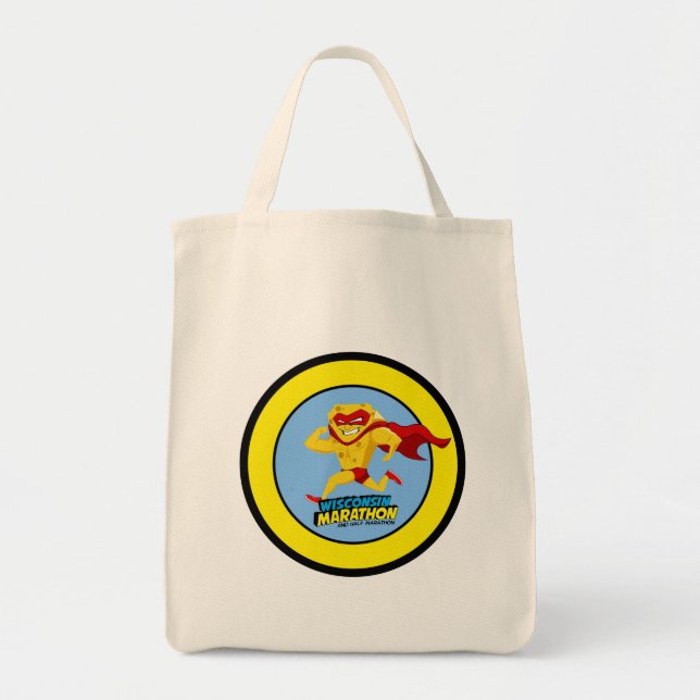 Wisconsin Marathon Race Day Tote Bag (Front)