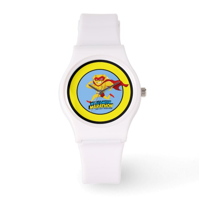 Wisconsin Marathon Race Day Watch (Front)