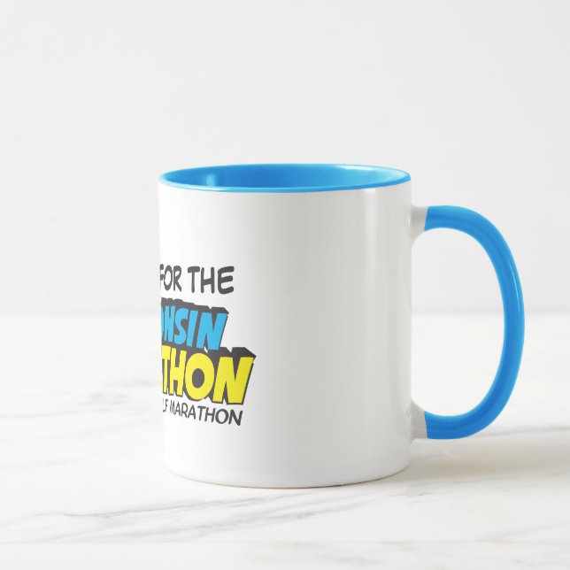 Wisconsin Marathon Training Mug (Right)