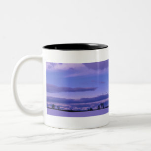 Wisconsin  North, Sundown Two-Tone Coffee Mug