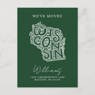 WISCONSIN   Our Address Change Postcard