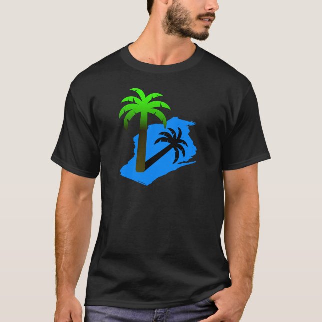 Wisconsin Palm Tree T-Shirt (Front)