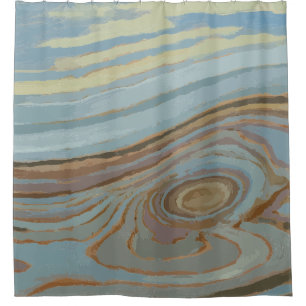 Wisconsin Point Lake Superior Shower Curtain