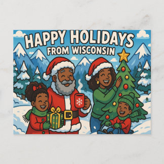 WISCONSIN Postcard