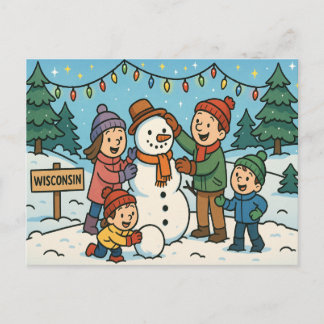 WISCONSIN Postcard