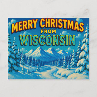 WISCONSIN Postcard