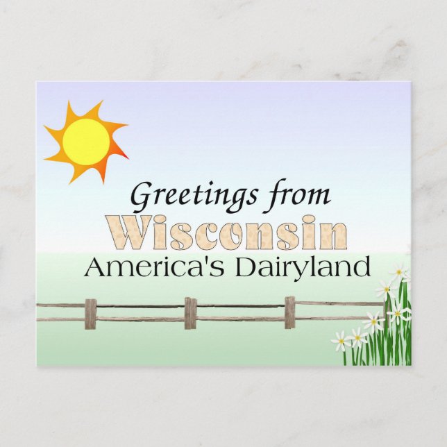Wisconsin Postcard (Front)