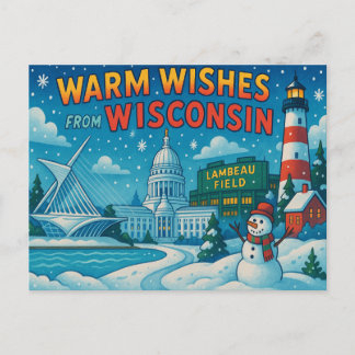 WISCONSIN Postcard