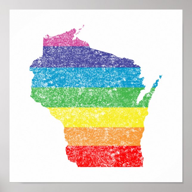 wisconsin rainbow poster (Front)