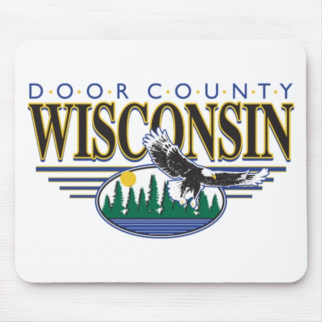 WISCONSIN-SCENE- MOUSE MAT (Front)
