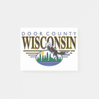 WISCONSIN-SCENE- POST-IT NOTES