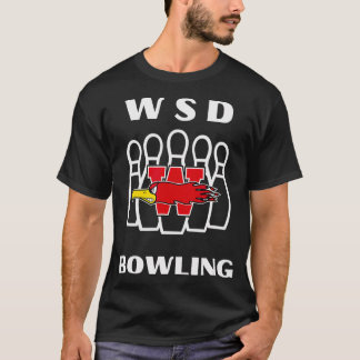 Wisconsin School for the Deaf Firebirds Bowling T-Shirt
