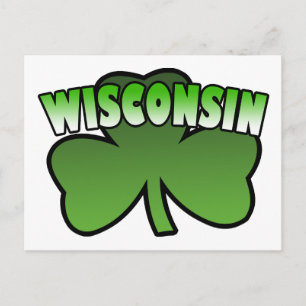 Wisconsin Shamrock Postcard