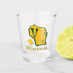 Wisconsin Shot Glass