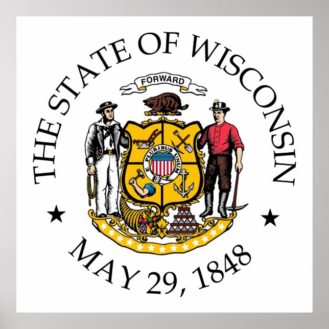 Wisconsin sign (Front)