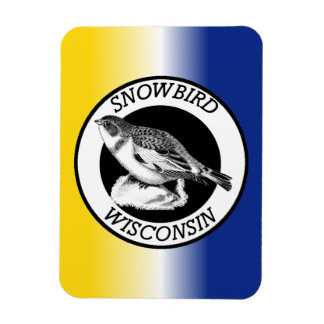 Wisconsin Snowbird Magnet