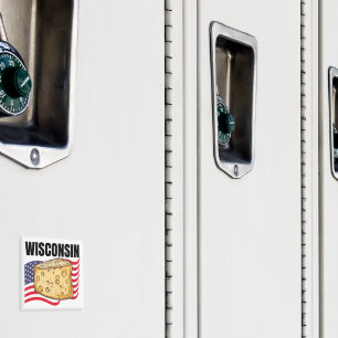 Wisconsin Square Magnet