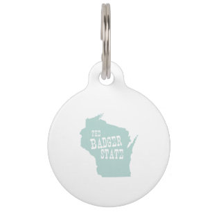 Wisconsin State Nickname Pet Tag