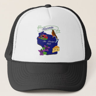 Wisconsin State Trucker Hat