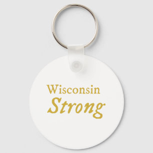 Wisconsin Strong Key Ring