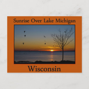 Wisconsin Sunrise Postcard